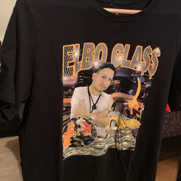 Elbo Glass (@elboglass) - World Tour 2017 T-Shirt - Picture 1 of 4
